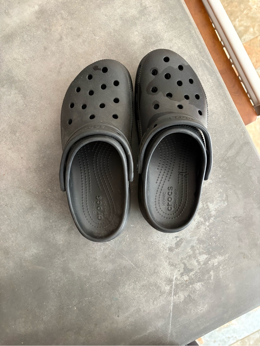 Woman’s Black Crocs Size 8